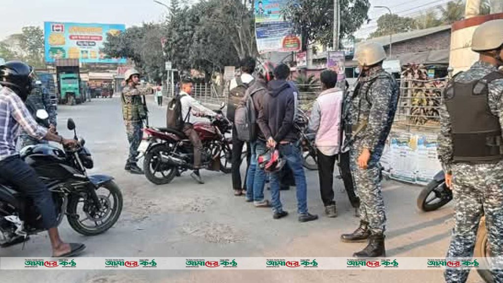 বরগুনায় যৌথবাহিনীর উদ্যোগে অপারেশন ডেভিল হান্ট